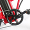 دوچرخه برقی قابل حمل 48 ولت 500 وات 20 اینچی موتور تاشو موتور عقب برای بزرگسالان