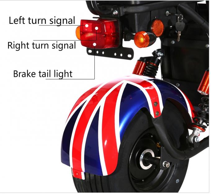 Fat Tire Citycoco Electric Scooter 60v 3200w 1500W Eec Coc Scooter Lithium 10