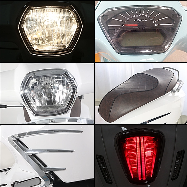 اسکوتر برقی Citycoco 3000w 20 Mph 25 Mph 30mph COC EEC Safe Smart 8