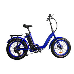 Ebikes قابل حمل آلیاژ آلومینیوم 48 ولتی تاشو موتور هاب عقب